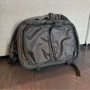 Topo Design Global Briefcase 3 Day - Ballistic Black